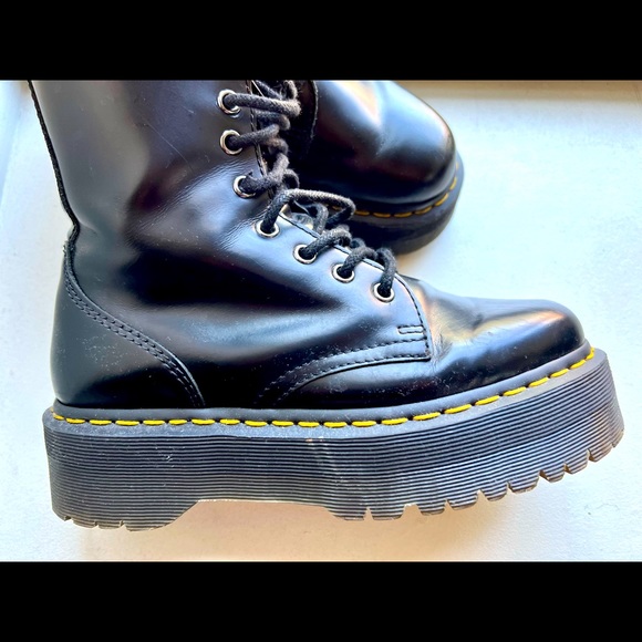 Dr. Martens | Shoes | Size 7 Dr Martens Jadon Platform Boots Gently Used |  Poshmark